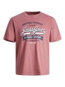JACK & JONES Bluser & t-shirts  navy / lyserød / hvid