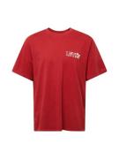 LEVI'S ® Bluser & t-shirts  brandrød / hvid