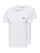 LEVI'S ® Bluser & t-shirts '2Pk Crewneck Graphic'  rød / hvid
