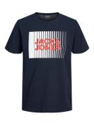 JACK & JONES Bluser & t-shirts  navy / rød / offwhite
