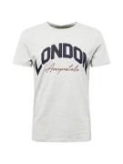 AÉROPOSTALE Bluser & t-shirts 'LONDON'  marin / grå-meleret / burgunder