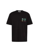 Vertere Berlin Bluser & t-shirts 'AMORE'  grøn / rød / sort / hvid
