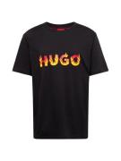 HUGO Bluser & t-shirts 'Danda'  mørkegul / orange / rød / sort