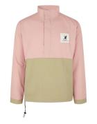 KANGOL Overgangsjakke 'Tampa'  oliven / lys pink / sort / hvid