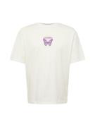 JACK & JONES Bluser & t-shirts  creme / lyseblå / lilla