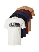 HOLLISTER Bluser & t-shirts  mørkebeige / navy / bordeaux / sort / hvid
