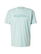 HOLLISTER Bluser & t-shirts 'TECH'  aqua / lyseblå