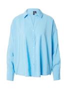 VERO MODA Bluse 'Queeny'  azur