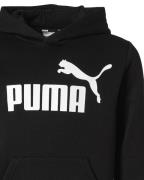PUMA Sweatshirt 'Essentials'  sort / hvid
