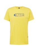 G-Star RAW Bluser & t-shirts 'Old School'  navy / lemon