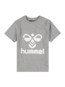 Hummel Shirts 'Tres'  grå-meleret / hvid