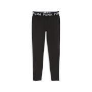 PUMA Sportsbukser  grå / sort / hvid