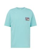 QUIKSILVER Bluser & t-shirts 'TAKE US BACK'  aqua / pastelgul / lilla / sort