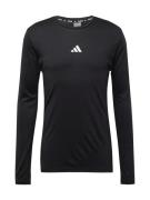 ADIDAS PERFORMANCE Funktionsskjorte  sort / hvid