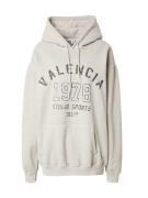 TOPSHOP Sweatshirt 'Valencia'  grå / sort