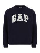 Gap Petite Sweatshirt 'HERITAGE'  navy / lysegrå / hvid