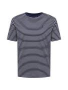 SCOTCH & SODA Bluser & t-shirts  mørkeblå / hvid