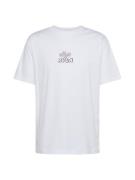 RVCA Bluser & t-shirts 'GARDENER'  lyserød / sort / hvid