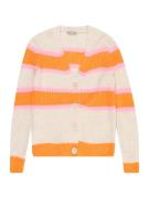 KIDS ONLY Cardigan 'ETHEL'  beige-meleret / orange / lys pink