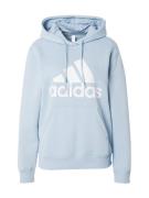 ADIDAS SPORTSWEAR Sportsweatshirt 'Essentials'  lyseblå / hvid