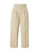Carhartt WIP Bukser med lægfolder 'Cara'  beige