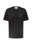 ARMEDANGELS Bluser & t-shirts 'ADONI'  sort / hvid