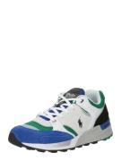Polo Ralph Lauren Sneaker low 'Trackster 200'  blå / grøn / sort / hvid