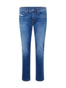 DIESEL Jeans '1979 SLEENKER'  blå / rød / hvid