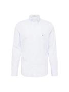 GANT Forretningsskjorte  pastelblå / vinrød / sølv / hvid