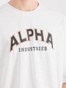 ALPHA INDUSTRIES Bluser & t-shirts  orange / sort / hvid