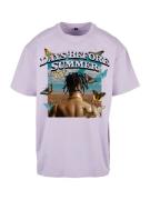 MT Upscale Bluser & t-shirts 'Days Before Summer'  lyseblå / lysebrun / pastellilla / sort