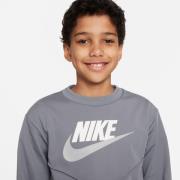 Nike Sportswear Joggingdragt  grå / lysegrå / hvid