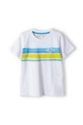 MINOTI Shirts  blå / gul / hvid