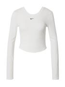 Nike Sportswear Shirts  beige / sort