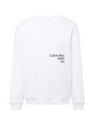 Calvin Klein Jeans Sweatshirt  mudderfarvet / greige / sort / hvid