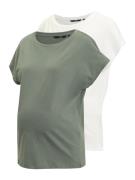 Vero Moda Maternity Shirts 'PIA'  oliven / hvid
