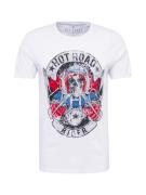 Key Largo Bluser & t-shirts 'HOT ROAD'  blå / rød / sort / hvid