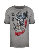 Key Largo Bluser & t-shirts 'PROCESS'  lyseblå / grå-meleret / rød / sort