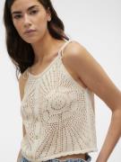 VERO MODA Sticktop 'SILJA'  lysebeige