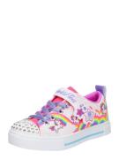 SKECHERS Sneakers 'TWINKLE SPARKS - JUMPIN CLOUDS'  gul / lilla / pink / hvid
