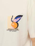 JACK & JONES Bluser & t-shirts 'Tampa'  beige / blå / orange / sort
