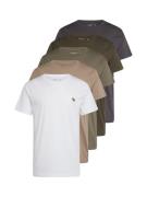 Abercrombie & Fitch Bluser & t-shirts  mørkebeige / gran / sort / hvid