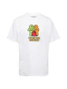 Carhartt WIP Bluser & t-shirts 'Gummy'  lysegrøn / lyseorange / rød / hvid