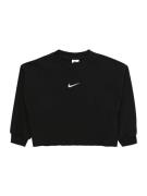 Nike Sportswear Sweatshirt 'DANCE'  sort / hvid