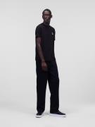 Karl Lagerfeld Bluser & t-shirts ' Ikonik 2.0 Mini '  sort / hvid