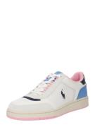 Polo Ralph Lauren Sneaker low  azur / mørkeblå / lys pink / hvid