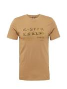 G-Star RAW Bluser & t-shirts  brokade / gul / sort