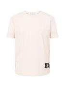 Calvin Klein Jeans Bluser & t-shirts  pastelpink / sort / hvid