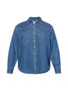 Levi's® Plus Bluse 'Teodora Western Shirt '  mørkeblå