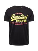 Superdry Bluser & t-shirts 'Duo'  gul / blodrød / sort
